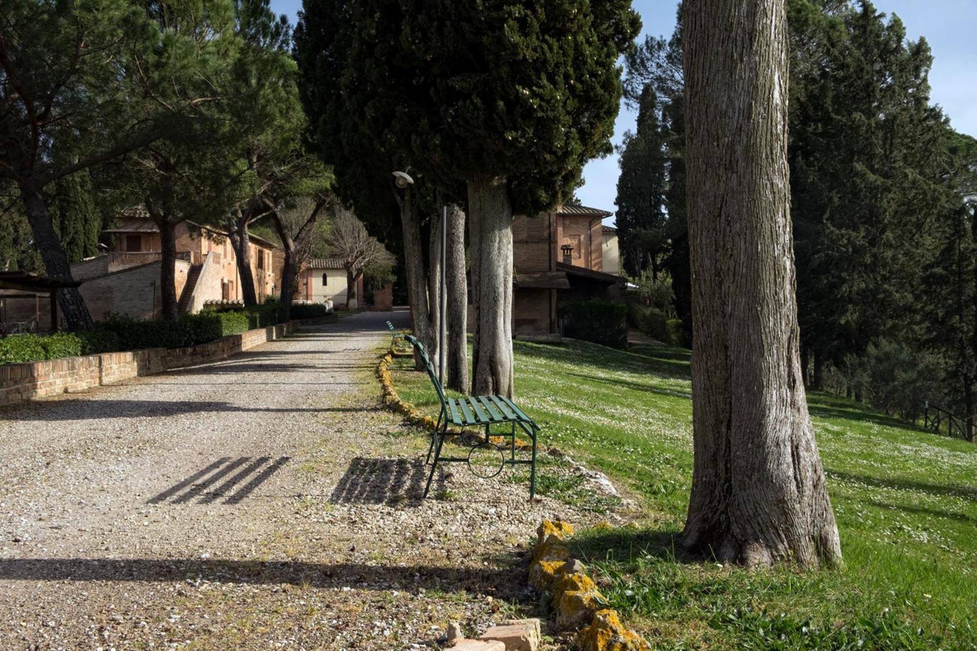 Villa Agriturismo Tenuta La Campana Asciano Exterior photo