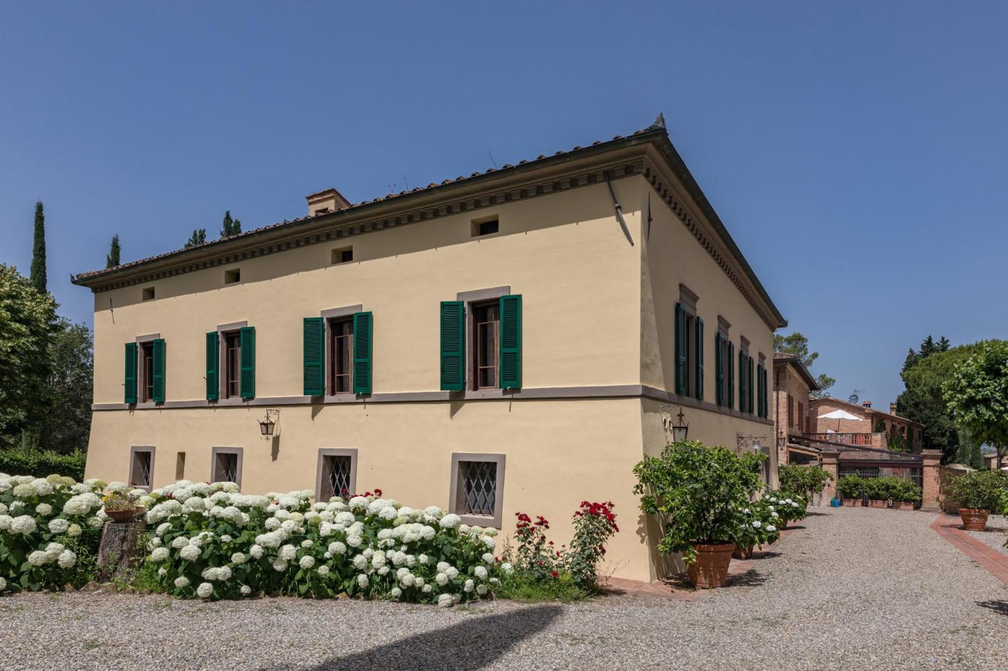 Villa Agriturismo Tenuta La Campana Asciano Exterior photo